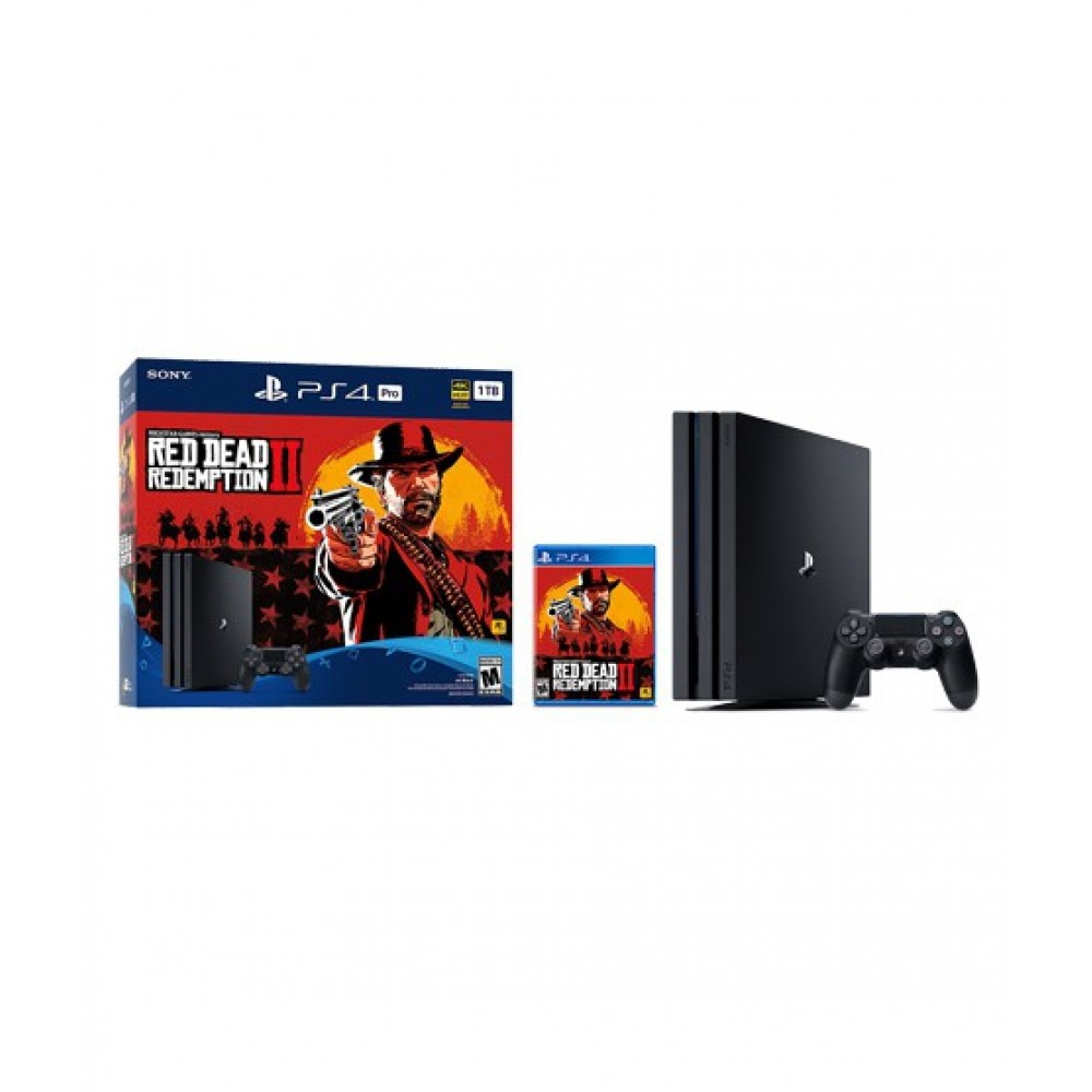 Ps4 with red dead redemption 2 clearance bundle